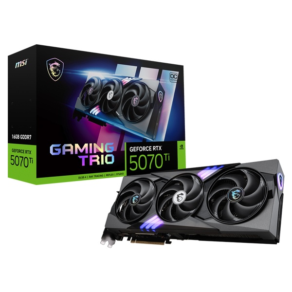MSI GeForce RTX 5070 Ti GAMING TRIO OC 16GB